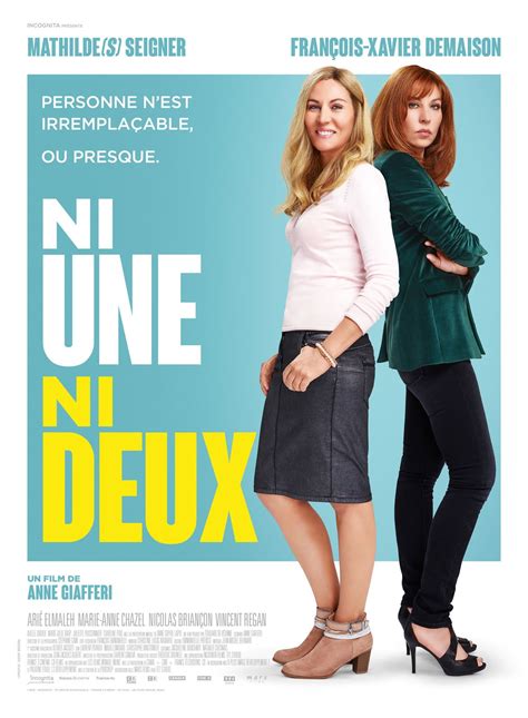 distribution de ni une ni deux|Ni une, ni deux (2019), un film de Anne Giafferi.